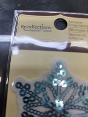 RECOLLECTION-Adhesive Decoration – DIMENSIONAL -HARD TO FIND 2008