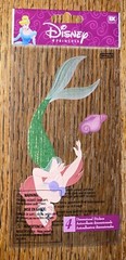 DISNEY Ariel ~The Little Mermaid Fish Tail Sebastian Flounder Scrapbook Stickers