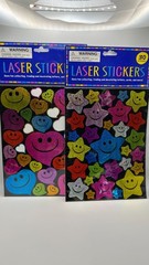 Assorted Sticker Collection Kids & Adults 3D Puffy Laser Inspirational Themes