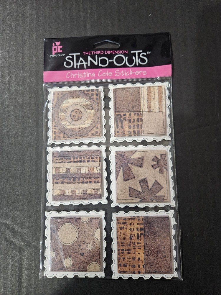 Provo Craft Stand-Outs by Christina Cole-Brown Stamps
