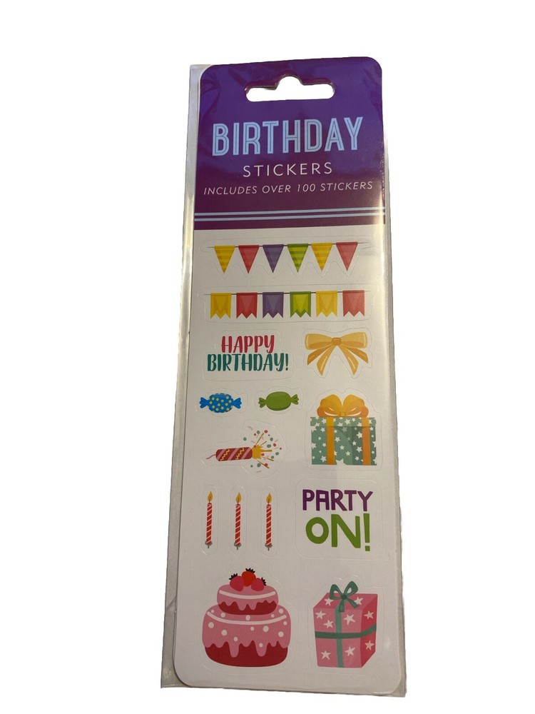 Birthday : Stickers: Includes Over 100 Stickers by Peter Pauper Press Inc….
