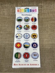 It Takes Two Sticker Sheet – Boy Scouts Badges, Boy Scouts Of America