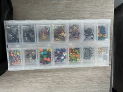 Craft Mates Embellishments Beads 6 Lockables Organizers Junk Journal Craft Lot