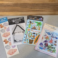 Vintage Beach & Tropical Scrapbooking 90s Sandylion, Mrs Grossman, Others