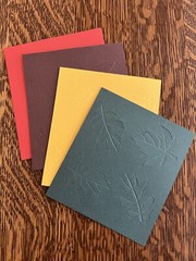FALL Scrapbook Paper, Leaf Punch Out Die Cuts And Autumn Card-Stock (19pcs)