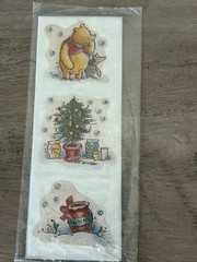VTG Classic Winnie-The-Pooh stickers~sealed 6 stickers Michel & Co