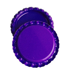 100PCS 1″ DIY Flattened Bottle Caps Flat Linerless Double Sided Painted