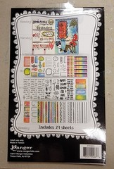 NEW Dylusions CREATIVE DYARY Sticker Book – 427 PC, 24 Sheets