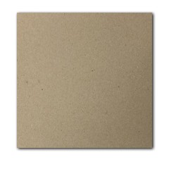 30pt 12″ x 12″ Chipboard – Brown Kraft Cardboard (100 Sheets)
