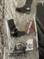 Harley Davidson Jolees Boutique 3D Sticker Collage Motorcycle Leather Crafts