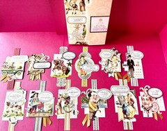 Anna Griffin Beaux Regards 12 PCS Collage Toppers + MORE ~ Over the Hill/Funny!