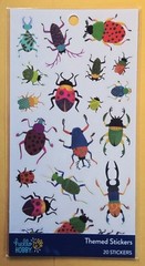 Insects Sticker Sheet/ 20 pieces/ Hello Hobby