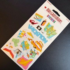 VTG Mrs. Grossman’s Destination Vacation Stickers 1998-2008 You Pick