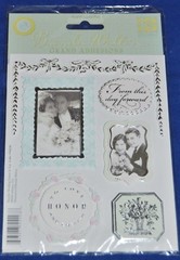 K&Company Brenda Walton BRENDA’S WEDDING FRAMES & TAGS 3D Stickers SEALED