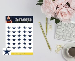 Dallas Cowboys Planner Stickers