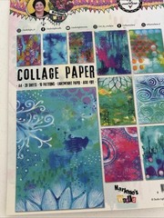 Art by Marlene Studio Light paper Elements Collage Paper Quotes Die Cuts