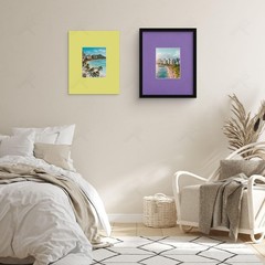 Golden State Art, 10 Pack 16×20 Mixed Color Picture Frame Mat 7.5×9.5 Opening…