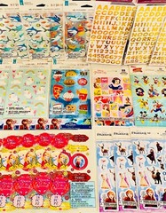 Children STICKER Lot GIRLY Planner HALLMARK Kids Girls Boys 998 All Themes Ages