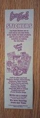 Lisa Frank Sticker Strips