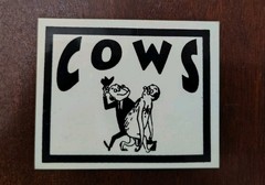 COWS Sticker 90s Amrep Heroine Sheiks Skin Graft Amphetamine Reptile