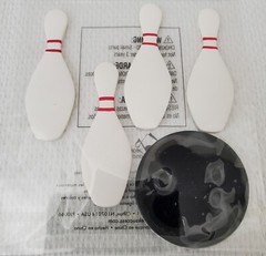 Jolee’s/Life’s Little Occasions/Sticko 2009 BOWLING Dimensional Stickers, 4 Pkgs