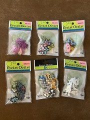 Eyelet Outlet Brads Lot of Animals NEW 6 packs Card Making Scrapbooking