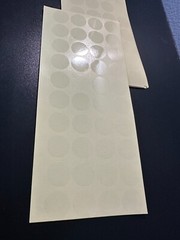 Clear Seal Labels 5/8in for Envelopes, Box and Packaging Clear Pack of 800