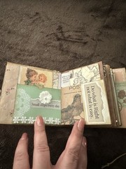 Handmade Junk Journal Mini Brown “Enjoy Your Life” #0774