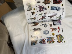 DC Comics Batman Diary Stickers Multicolor Superheroes Multiple Sheets