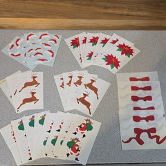 Vintage Christmas Sticker Lot – Sandylion, Mrs. Grossman’s, Provo Craft