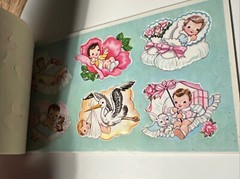 1962 vintage 36 BABY SEALS stickers EUREKA Full Booklet Scranton PA