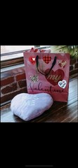 40 PCs 1” Heart Shaped Valentines Day Stickers Scrapbook Card Making Env Seals