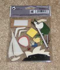 EK Success Jolees Dimensional Sticker ~ Travel Destinations…Australia RHTF