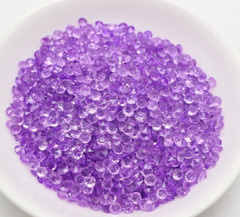 2000 Purple Acrylic 4mm Diamond Confetti Wedding Deco Supplies Table Scatter