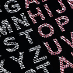 68 Pieces Large Glitter Alphabet Stickers, 1.5″ A-Z Rhinestone Letter Stickers 2