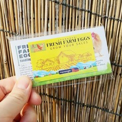 100 Pack Fresh Farm Eggs Handling Instructions Stickers Labels Care Accessor…