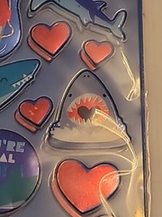 Travel Stickers Lot of 3 Packs Jolee’s 3-D Beach/Pool Vacation Puffy Sharks Jot