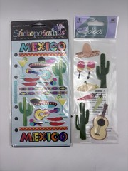 New Stickopotamus/Jolee’s MEXICO Stickers Scrapbooking Sealed New