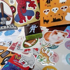Huge Lot Of Various Scrapbooking Stickers Various Name Brands/Occasions
