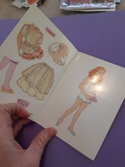 vintage Little Dover Bride sticker paper doll stickers booklet
