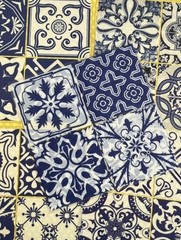 Lot Of Over 200 Moroccan Tile Sticker Kit Scrapbooking Junk Journal Kit