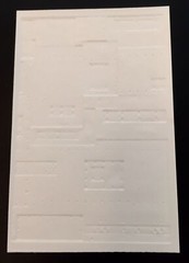 Tim Holtz Mini Embossed Panels * Set of 8 * Choose Your Design! * 3″ x 4 1/2″