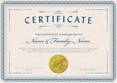 Hybsk 300Pcs Notary Seals 2 Inch Embossing Stickers Gold Metallic Certificate Se