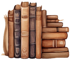Bookworm Themed: Scrapbooking PNG Sticker Printables DIY Diary Planner Decor Fun