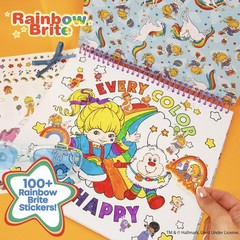 Rainbow Brite Sketchbook 20 Pages & 100+ 10.5 x 9.5 inches,