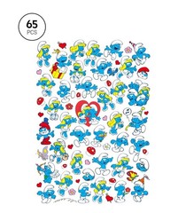 The Smurfs Sticker Pack 65 Pcs Collage Sheet New Sealed Officially Licensed 🍄