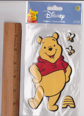 3 Disney Pooh & Tigger Sandylion Dimensional Scrapbooking Stickers + Bonus Sheet