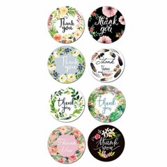 1000 Pcs Thank You Stickers Roll Thank You For Supporting Small Business Labels
