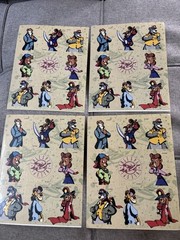 Vtg 1992 Disney’s Tale Spin Talespin Stickers Sheets X 4