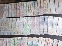 100 Pc Ephemera Paper Pack Rumoured Flower Letter Lace Dances